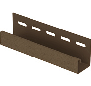 J-планка (J-trim) S-Lock Клинкер Нордик Песок