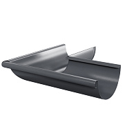 Угол желоба наружный 90° Foramina PUR D125/100, RAL 7024