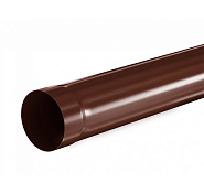 Труба водосточная Aquasystem 3000 мм D 90 RAL8017 PU