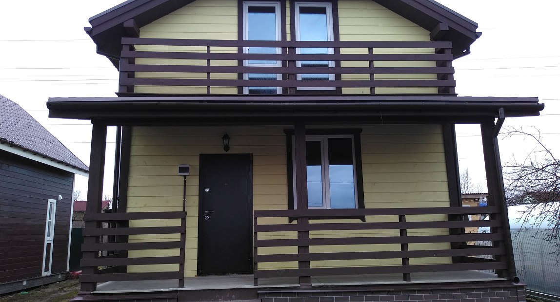 Коттедж 120 м2, Санкт-Петербург, г. Пушкин. Стоимость с материалами - 2 400 000 руб.