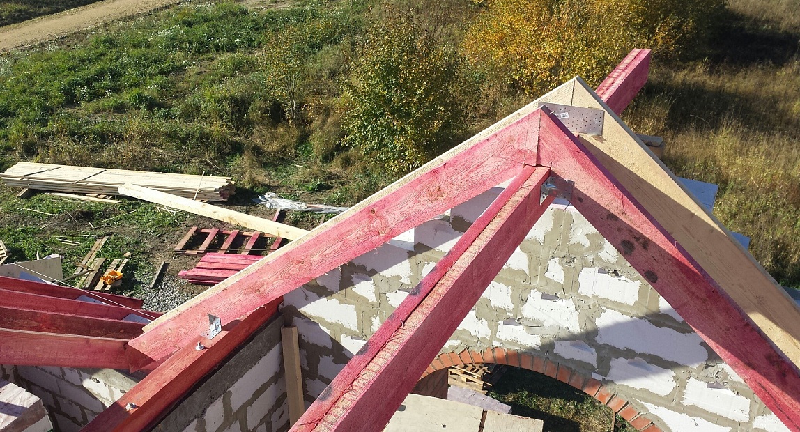 Дом из газобетона в ДНП Прилесный. Стоимость работ с материалами - 4500000 руб.