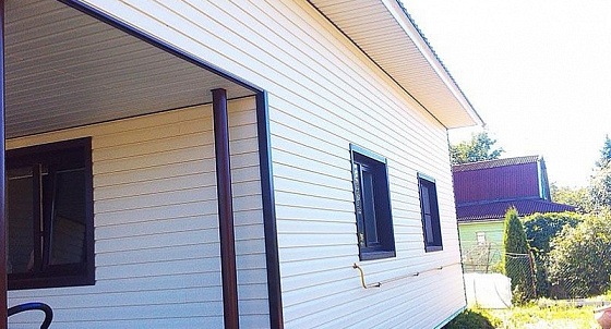 Облицовка виниловым сайдингом (Никольское)