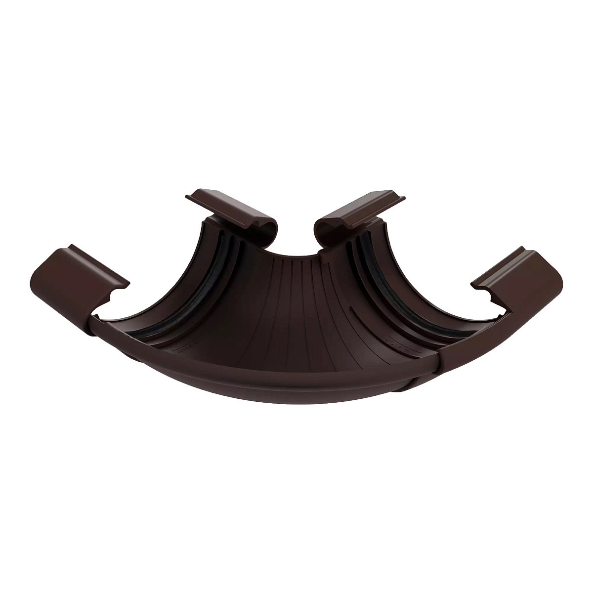 Угол желоба регулируемый 90° - 160°, ТН ПВХ МАКСИ коричневый