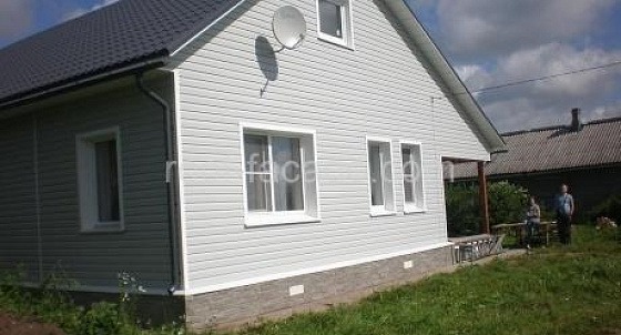 Монтаж металлочерепицы и винилового сайдинга (Карелия)