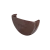 Заглушка желоба ТН ПВХ , коричневый