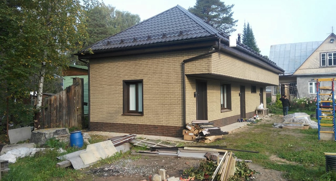 Монтаж металлочерепицы, облицовка фасадными панелями г. Всеволожск