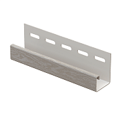 J-планка (J-trim) Ю-ПЛАСТ Timberblock Кедр Полярный (р)