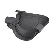 ТЕХНОНИКОЛЬ Макси угол желоба 90° (Графитово-серый)