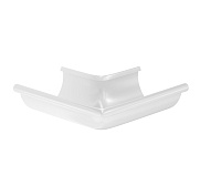 Угол желоба 90° наружный PU, 125/90 RAL9003