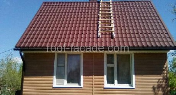 Отделка дома блокхаусом в Мшинской