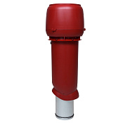 Теплоизолированный вентиляционный выход Vilpe 160/225/700 для труб D110–160 мм Бордо