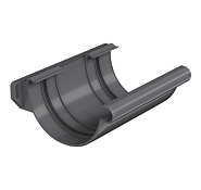 ТЕХНОНИКОЛЬ Макси соединитель желоба (Графитово-серый)