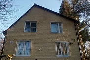 Облицовка дома фасадными панелями в Белоострове