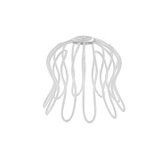 Паук (сетка воронки) PU, 125/90 RAL9003