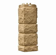 Угол фасадной панели наружный Камелот Classic Песочный