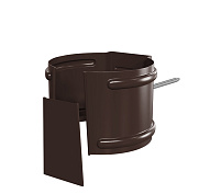 Держатель трубы D100 (на кирпич) Foramina PUR D125/100, RAL 8017