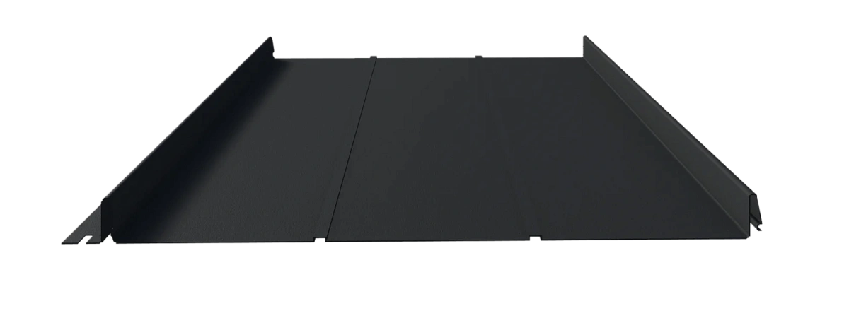Самозащелкивающийся фальц ARMO 0,5 мм Rooftop Кашемир матовый Zn275, RAL9005