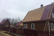 Монтаж металлочерепицы ГрандЛайн в Приветнинское