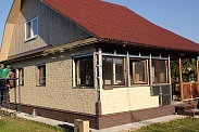 Облицовка фасадными панелями (Красницы)