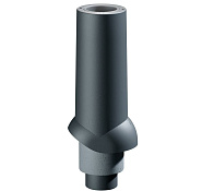 Труба канализационного выхода ИЗЛ-110/500 Docke PREMIUM Чёрный