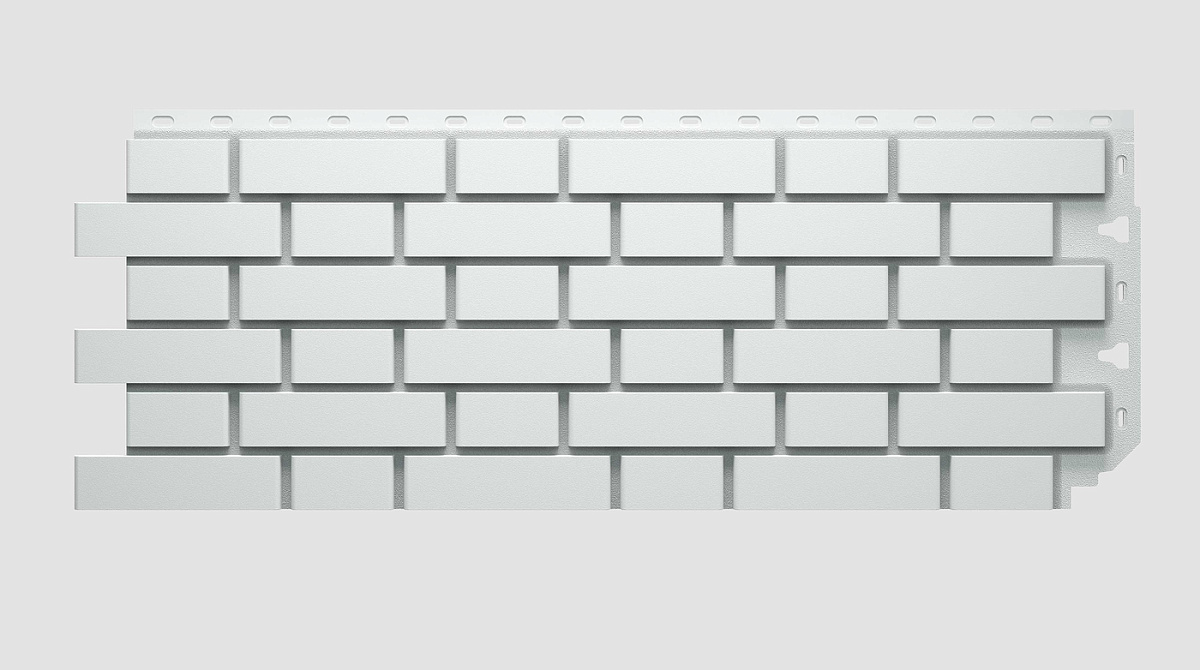 Фасадная панель Docke STANDARD ФЛЕМИШ Белый