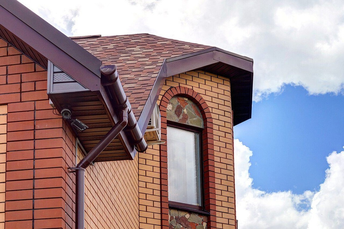 Угол желоба 90° ТН ПВХ , темно-коричневый