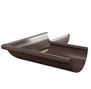 Угол желоба наружный 90° Foramina PUR D125/100, RAL 8017