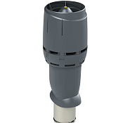 Теплоизолированный вентиляционный выход Vilpe 160/225/700 FLOW для труб D110–160 мм Серый