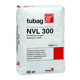 Раствор Tubag NVL 300 для укладки природного камня, коричневый
