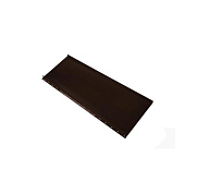 Кликфальц mini Grand Line 0,5 Стальной бархат с пленкой на замках RAL 8017 шоколад