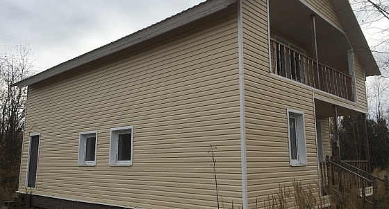 Коттедж 192 м2 в Санкт-Петербурге, Павловск. Стоимость с материалами - 2 200 000 руб.