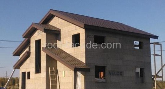 Монтаж металлочерепицы (Лесколово)