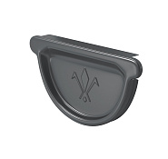 Заглушка универсальная с уплотнителем Aquasystem Комфорт RAL7024 PE