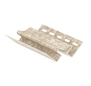 Внутренний угол Ю-ПЛАСТ Стоун-Хаус (Stone House) Кварцит Светло-бежевый