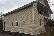 Коттедж 192 м2 в Санкт-Петербурге, Павловск. Стоимость с материалами - 2 200 000 руб.