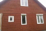 Облицовка фасадными панелями (Авиагородок)