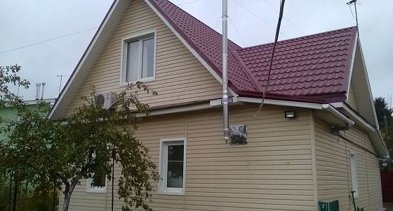 Монтаж металлочерепицы в пос. Тярлево