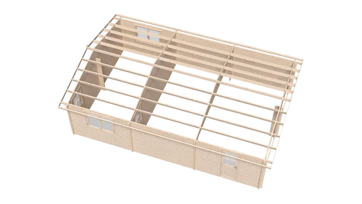 Гараж 49 (Комфорт) - брус 44 мм