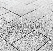 Steingot Тротуарная плитка Бавария Белый гранит (Bianco Nero) 60 мм