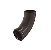 Отвод трубы декорированный Aquasystem PU, 125/90 RR32