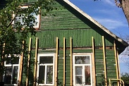 Облицовка виниловым блок-хаусом (Парголово)