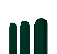 Штакетник П-образный Фигурный Grand Line 0,5 Satin RAL 6005