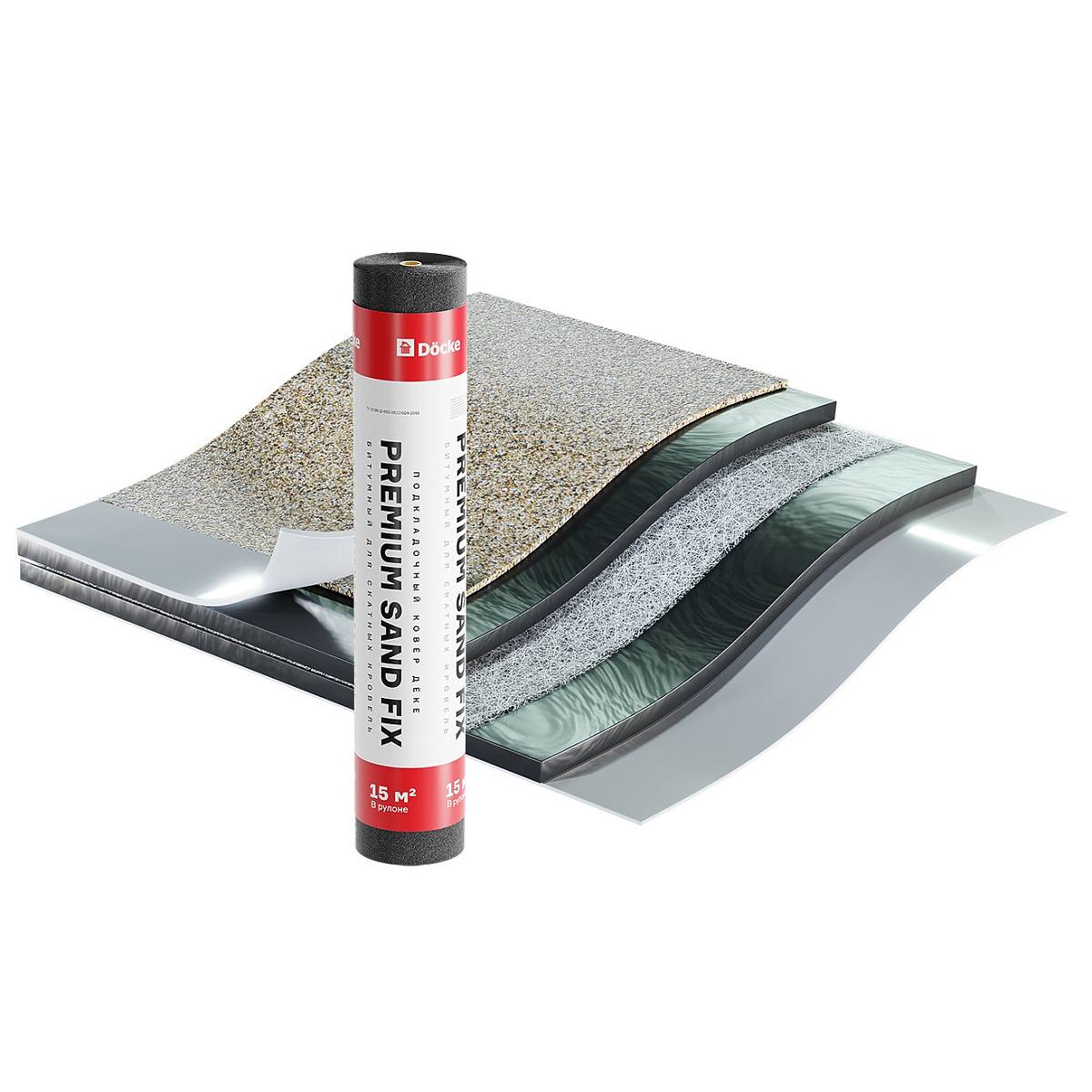 Подкладочный ковер Docke Premium Sand Fix, 15 м