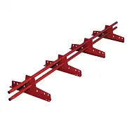 Снегозадержатель TEKTA EURO d-25(круг) 3005, 3 м