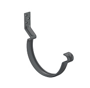 Кронштейн желоба короткий Aquasystem Комфорт D125 (с комплектом крепления) RAL7024 PE