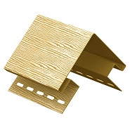 Наружный угол 076 Ю-ПЛАСТ Timberblock Дуб золотой