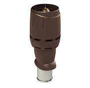 Теплоизолированный вентиляционный выход Vilpe 160/225/500 FLOW для труб D110–160 мм Коричневый