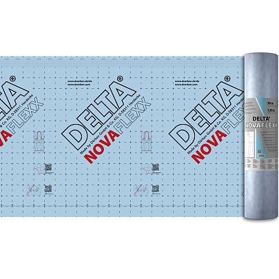 Пароизоляция DELTA-NOVAFLEXX 1,5х50м, 75м²