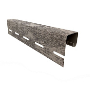 J-планка (J-trim) Ю-ПЛАСТ Кирпич бежевый