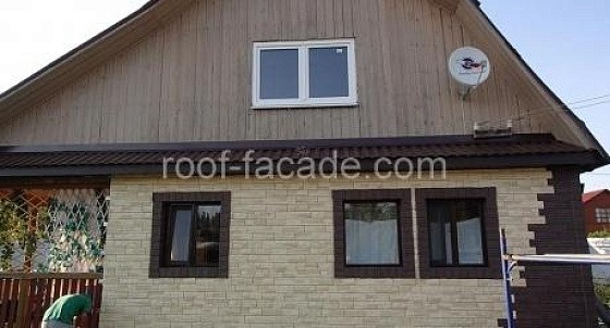 Облицовка фасадными панелями (Красницы)